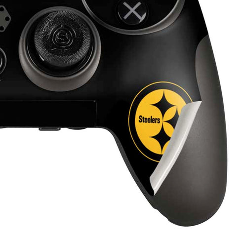 NFL Pittsburgh Steelers Black Performance Series PlayStation Scuf Vantage 2 Controller Skin